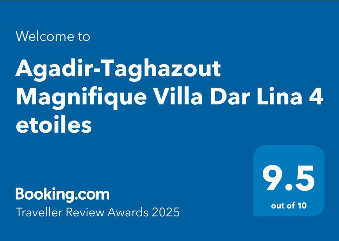 Agadir-Taghazout Magnifique Villa Dar Lina 4 Etoiles Eksteriør billede